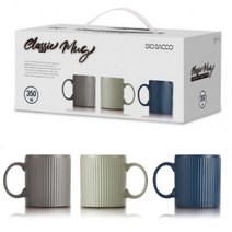 도자기 머그컵세트 손잡이 개인컵 답례품 3p 2박스, 모던