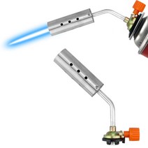 Welding Torch Portable Butane Gas Blow Outdoor Camping BBQ Tool 816 Flame Gun Flamethrower Burner, 한개옵션0