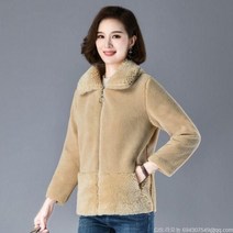 라오농 여성 퍼 자켓 페이크퍼 인조 털 아우터 코트 17 +d2506LL