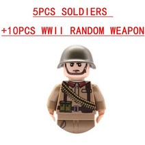 호환블럭 중국레고테크닉 WW2 밀리터리 Panzerkampfwagen IV M4a2 Sd kfz 250 군인 피규어 빌딩 블록 무기 총 부품 탱크 육군 액세서리 브릭 완구, 브라운