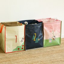 타포린 분리수거함 세트-02 My buddy(3개) 998749천유, 단품