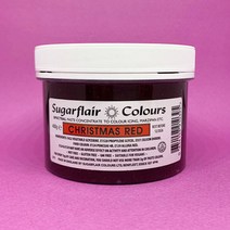 공예몰 Sugarflair 슈가플레어 대용량 6_Christmas Red 400g SPECTRAL PASTE CONCENTRATE TO COLOUR 슈가크래프트 설탕공예 색소