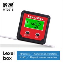 레이저 레벨기 측정기 각도 각도기 유니버설 베벨 360도 디지털 미니 전자 디지털 각도기 경사계 테스터 측정 도구, 협력사, 2015년