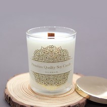 비단장이 프리미엄 아로마 소이캔들, 가든파티, 포장안함/우드심지