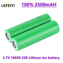 전기 자전거 배터리 근두운 알톤 밧데리 LEFEIYI INR18650 원격 제어 내구성 교체 대 한 25R 37V 2500mAh 충전식 리튬 이온 고용량, 3.7 볼트+8 PCS Battery