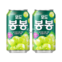 해태 포도봉봉 340ml, 6개