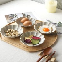 (가격인상) 화이트 로터스 찬기 4P, 중