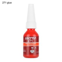 접착 실리콘 폼 구멍 막기 메우기 10ml threadlocker 나사 잠금 씰링 부식 방지 제 다중 유형 222243262263271277290 제 혐기성 제, 271 접착제