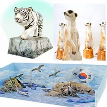 해피페이퍼 종이입체모형 독도 동물 종이접기, 1개입, 10.황조롱이