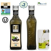 네이티브하베스트 비정제 압착 포도씨유 포도씨 오일 기름 473ml U.S.A 세트구성, 2병