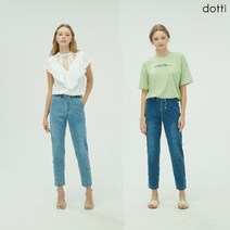 도티 [도티] 스트링 이지 데님 팬츠 2종 여성