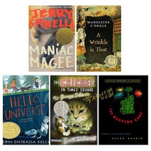 [콕서점] 뉴베리 수상작 5권 세트 영어원서 Newbery Award 음원제공, 뉴베리 수상작 (5권 세트)