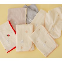 신생아 아기 블랭킷 이불 담요 낮잠이불 애착이불 유치원이불 M 사이즈, 그레이_BR3-GR