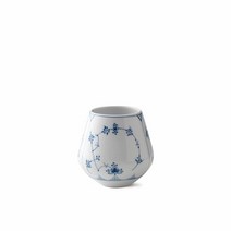 Royal Copenhagen 로얄코펜하겐 블루 플루티드 플레인 피겨린 도자기 베이스 화병 꽃병 S (12cm)