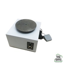 전기 도자기물레 자동 회전판 손물레 입문용 작품만들기 미니 취미 도예 전기물레, 물레+페달