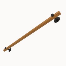벽부형 핸드레일 복도 계단 난간 안전바 손잡이 미끄럼방지, 30cm 2개의 고정점