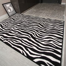 바보사랑 극세사 지브라 러그 (3size).엘키(무료배송)