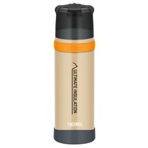 THERMOS(서모스) 산 전용 스테인리스 보틀 500ml FFX-501 (샌드 베이지(SDBE)), 1개