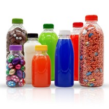 플라스틱 우유 페트병 450ml, 우유 450ML 흑색