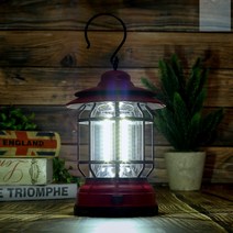 socean 차박 감성 랜턴 컬러 램프 LED등 레드 백색 빈티지 램프 차박 LED 전등 레트로 랜턴 스탠드 캠핑 라이트 전등