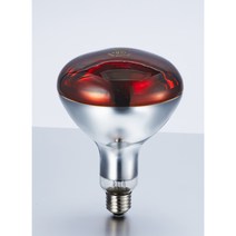 적외선전구 적외선램프 IR램프 250W (열전구 의료용/동물보온용) [국내유일생산] [히트플러스], [2개단위할인]250W BR125/루비