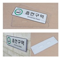 [풀리줄리] 흡연 금지 표시판 공동주택 복도 계단 엘베 지하주차장 어린이집 유치원 놀이터, 1개