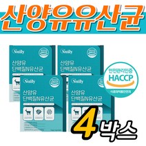 프리미엄 산양유 모유유산균 분말 하루 한번 먹는 단백질 프로바이오틱스
