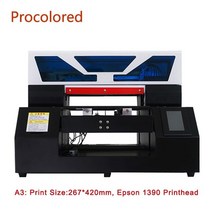 티셔츠 섬유 프린팅 의류 패브릭 원단 인쇄기 procoloured dtg t shirt, a3 사이즈 uv 프린터, 협력사, 나는 플러그