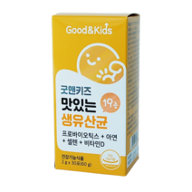 키즈맛있는생유산균19종 30포, 1개