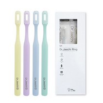 닥터 재치 교정용 링 구멍난 칫솔 4개입 1셋트, Soft(4개입)