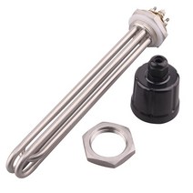 미니 온수기 양조장 히터 전기 물 가열 침수, 22.DN40 - 3kw-with locknut