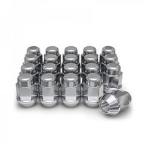 White Knight 1704SBK-4 블랙 1/2-20 불룩한 도토리 형태의 러그 너트