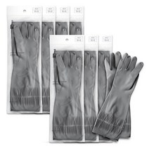 생활공작소 고무장갑 밴드형 그레이 x 8입, 8개