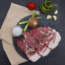(삼다푸드)제주 흑돼지 목살 생삼겹살 구이용 캠핑고기 바베큐 냉장제품, 제주 흑돼지삼겹살 500g