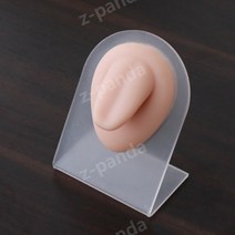 실리콘 혀 모형 피어싱 디스플레이 인체 부위 전시 진열대 문신