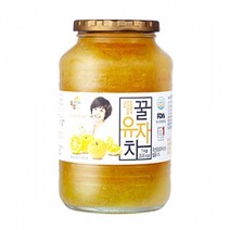 꽃샘 꿀유자차 1kg 유차차 유차꿀차 꿀차 디저트차, 본상품선택