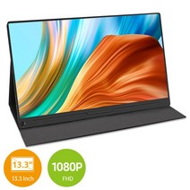 카페키오스크 카드단말기 무인 호텔 스탠드 병원 UPERFECT-4K 1080P 15.6 인치 USB c타입 IPS 스크린, 04 133A02 FHD_03 미국 플러그