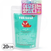 티트리트 여우티 팥호박차, 20개입, 1개, 1.5g