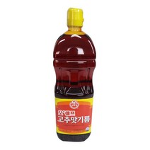 오쉐프고추맛기름 1.5L오뚜기, 1개, 1.5L