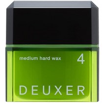 일본직발송 6. 번호 3 DEUXER (듀서) 미디엄 하드 왁스 4 80G B001EYZI2Q, 80 그램 X 1_One Color, 80 그램 X 1_One Color, 상세 설명 참조0