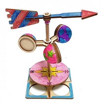 만들기대장 나무 DIY 풍향계 생활잡화, 1, 해당상품