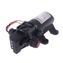 기름 보일러 순환 펌프 모터 온수 가압 구동기 전기 가스 교체 가정용고품질 DC 12V 130PSI 6L/분 수압 조, 한개옵션0
