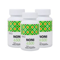 뉴질랜드 이노 헬스앤케어 노니 6500 (엔조제놀 함유) 120캡슐 3통