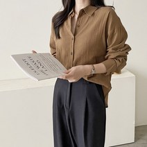 수키 가을 주름 블라우스 1085617