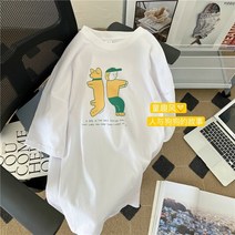 HQINT 재미있는 만화의 한국 버전 짧은 -Sleeved t -shirt 여자 조조 봄과 여름 새 모델 ZA-243548