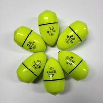 슈와츠코리아 낚시채비소품 구멍찌 바다낚시 벵에돔 루어, 주황 1호, 선택완료