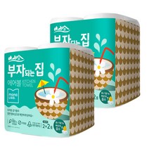 모나리자 에어볼 벨라지오 키친타올 2겹 130매, 4롤, 2팩, 2팩