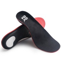 땡스땡스 기능성깔창 평발깔창 족저근막깔창 아치깔창 신발깔창 건강깔창 남성용 여성용 군대깔창 군인깔창 군화깔창 훈련소준비물 인솔, 벨벳레드, L (290~300)