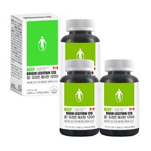 킵 오리진 레시틴 1200mg 90캡슐 인지질 포스파티딜콜린, 3병