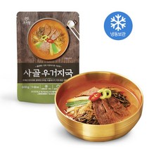 쏘리맘 사골 우거지국 엠에스푸드 즉석 요리 캠핑 간단 간편 엄마손맛 간편식 혼밥 음식, 1개